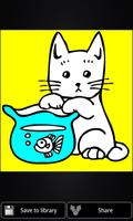 برنامه‌نما Cats coloring book عکس از صفحه