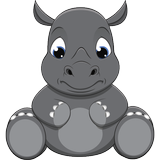 My little Rhino pet icône