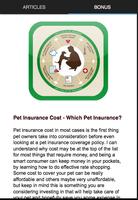Pet Insurance Health capture d'écran 2