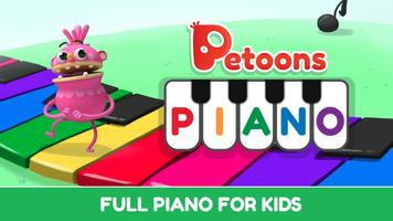 Petoons Piano Cartaz