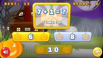 Matematika permainan Halloween screenshot 1