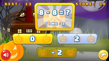 Matematika permainan Halloween screenshot 2