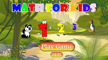 Math number for Kids free Affiche