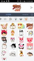 Love Stickers for messenger syot layar 1