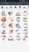 Cute Love Stickers पोस्टर