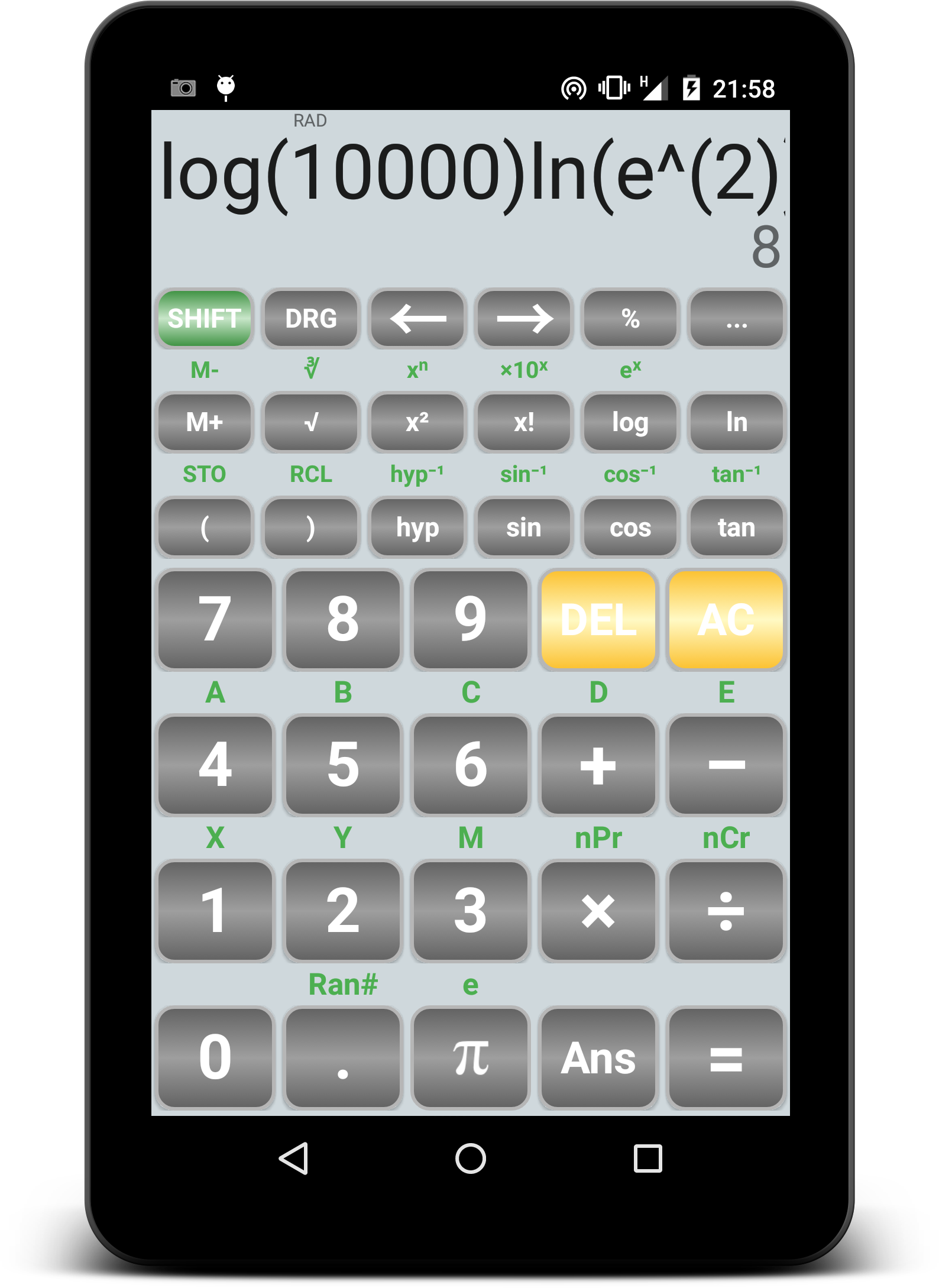 new version of scientific calculator