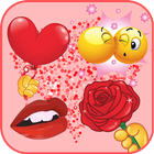 Flirty Love Stickers آئیکن