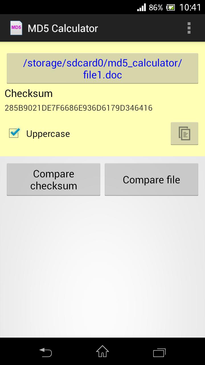 MD5 Calculator APK voor Android Download