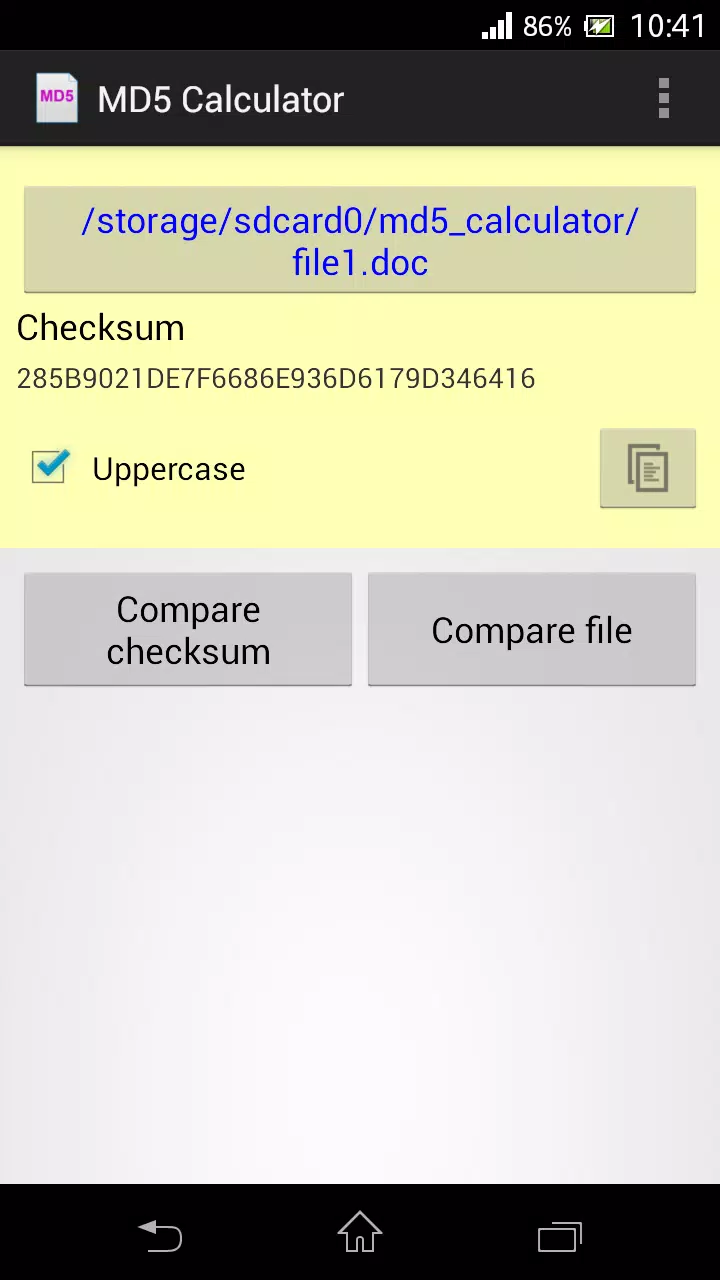 MD5 Calculator APK for Android Download
