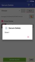 Secure delete تصوير الشاشة 2