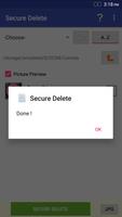 Secure delete اسکرین شاٹ 2