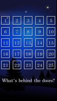 Scary Advent - Advent calendar poster