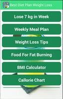 Best Diet Plan Weight Loss Affiche