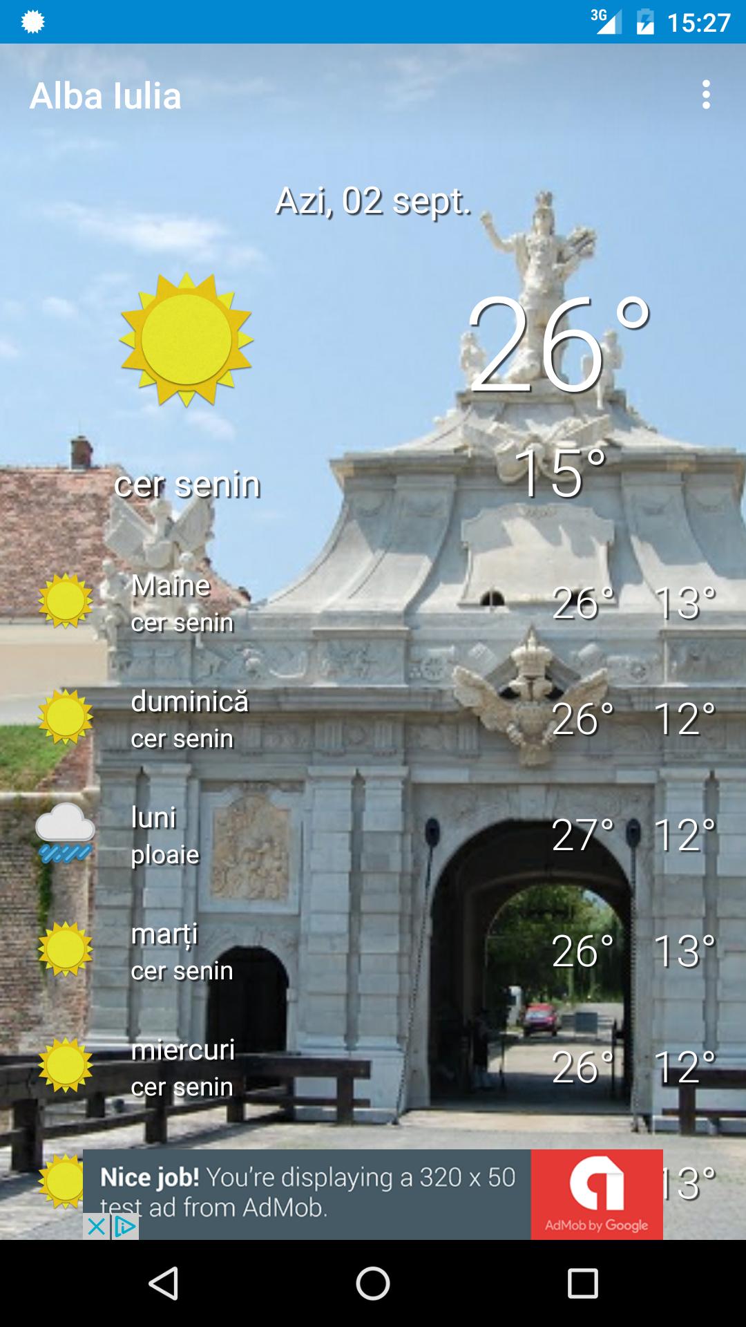 Meteo Alba Iulia Community Facebook