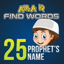 Find Words 25 Prophet's name Games APK
