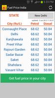 برنامه‌نما Fuel Price India Petrol Diesel عکس از صفحه