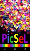 PicSeL الملصق