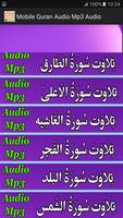 Mobile Quran Audio Mp3 Tilawat capture d'écran 1