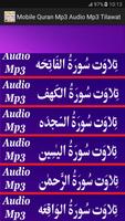 Mobile Quran Mp3 Audio Tilawat Affiche