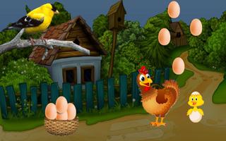 chicken egg catcher - catch the egg screenshot 1