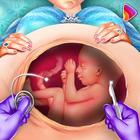 Ice Mommy Pregnant Surgery Operation Newborn Baby icon