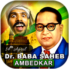 Dr Baba Saheb Ambedkar Photo Frame 2018 icône