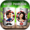 Coffee Cup Dual Photo Frames