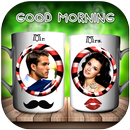 Coffee Cup Dual Photo Frames APK