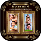 Family Dual Photo Frames icono