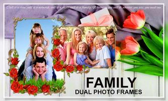 Family Dual Photo Frames syot layar 1
