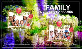 Family Dual Photo Frames syot layar 3