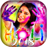 Holi Photo Frame icon