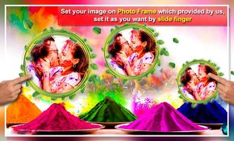 Holi Photo Frame تصوير الشاشة 1