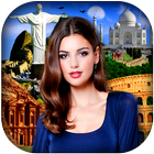 7 Wonder Photo Frame : Wonders Of The World Editor icône