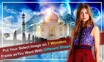 7 Wonder Photo Frame : Wonders Of The World Editor Affiche