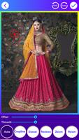 Women Lehenga Saree Suit Photo Editor New 2018 Affiche