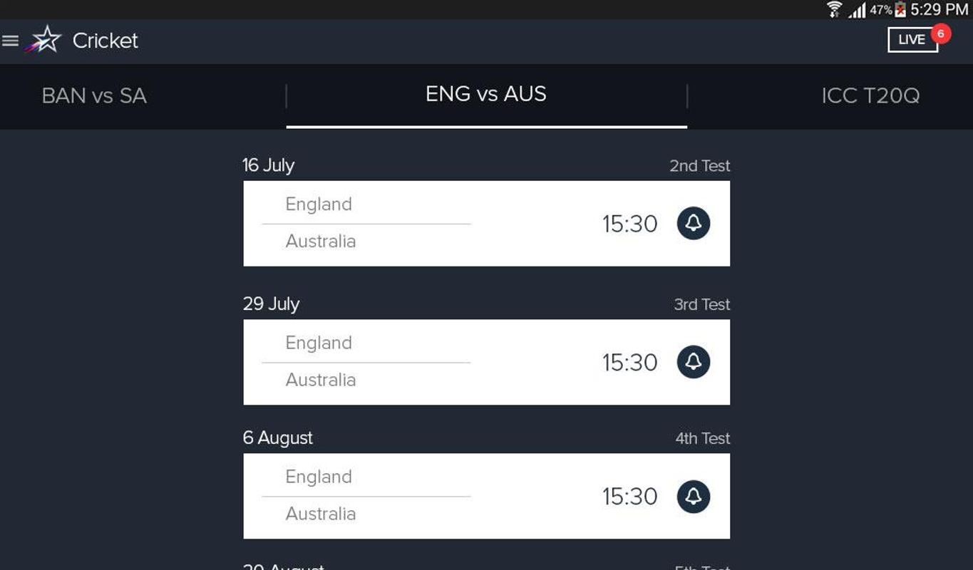 Star Sports for Android APK Download