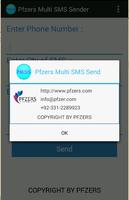 Pfzers Multi SMS Sender capture d'écran 2