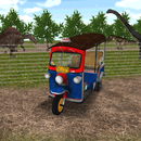 Tuk Tuk Taxi Jurassic Zoo APK