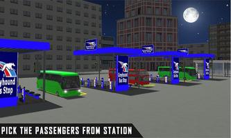 mobile bus driving sim 2018 - tourist coach drive screenshot 2