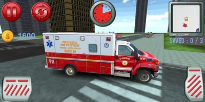 Ambulance Driving screenshot 1