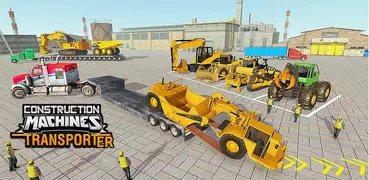 Construction Machines Transporter Truck