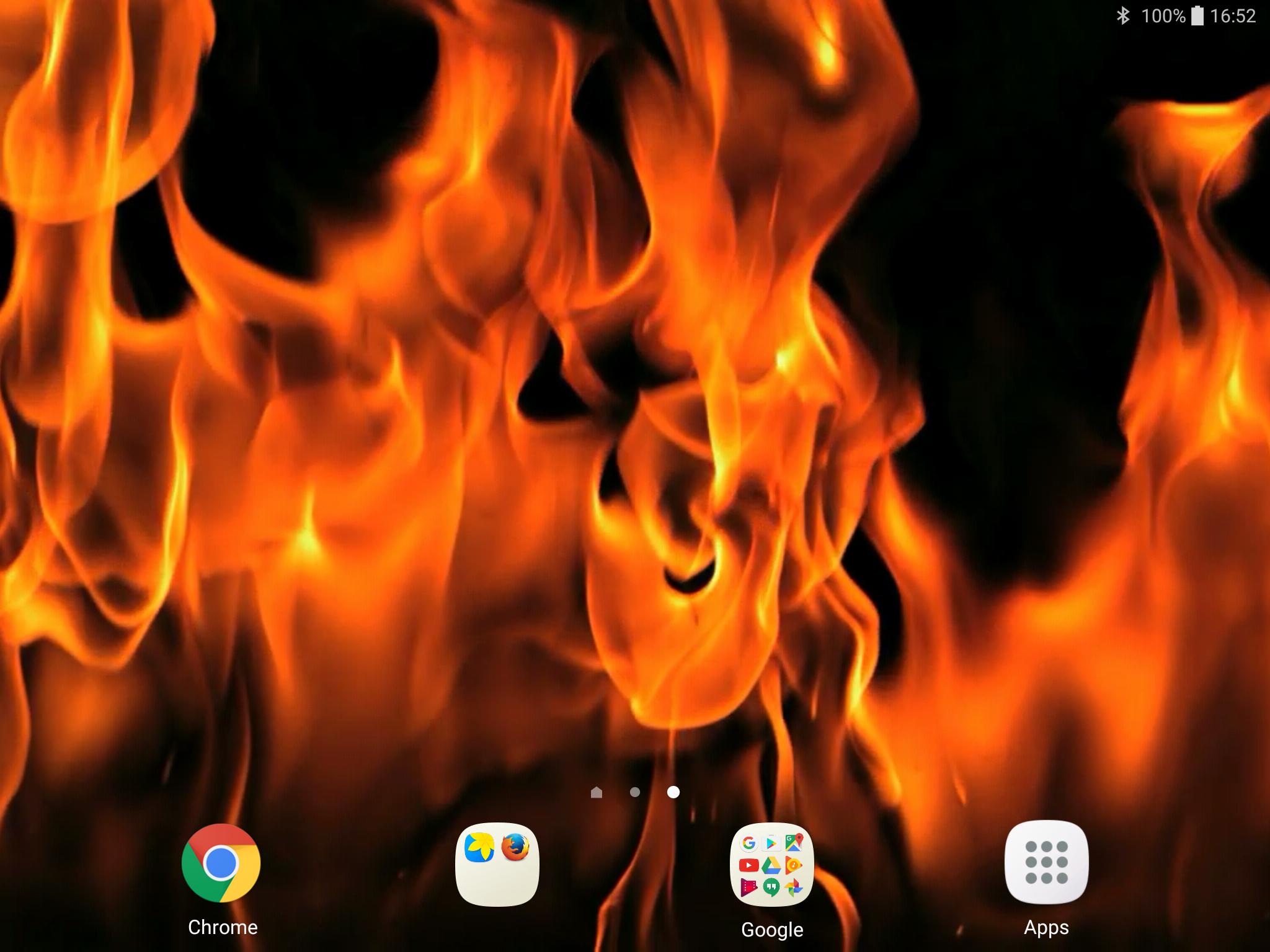 Android için Ateş Canli Duvar Kagidi APK�yı İndir