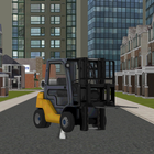 forklift uber hangout cargo 3D आइकन