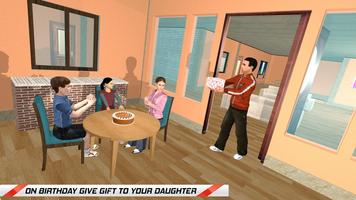 Super Happy Daddy Simulator VR Game capture d'écran 2