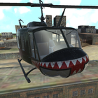 Simulador  resgate helicóptero ícone