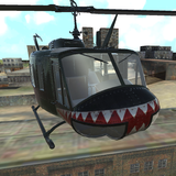 Simulador  resgate helicóptero ícone