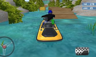 Jet Ski Driving Simulator 3D 2 screenshot 1