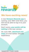 Pampers Rewards poster