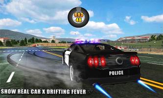 Polícia Drift Car - Perseguição Rodoviária Driving Cartaz